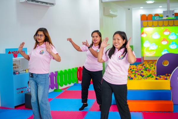 Capturing joyful family and staff interactions.